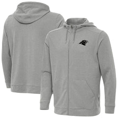 Carolina Panthers Antigua Effortless Full-Zip Hoodie Jacket