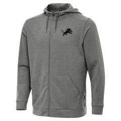 Detroit Lions Antigua Effortless Full-Zip Hoodie Jacket