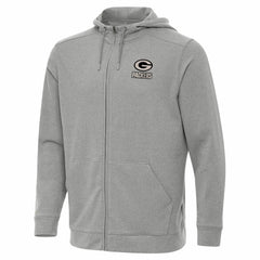 Green Bay Packers Antigua Effortless Full-Zip Hoodie Jacket