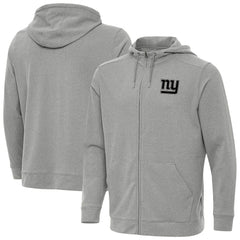 New York Giants Antigua Effortless Full-Zip Hoodie Jacket