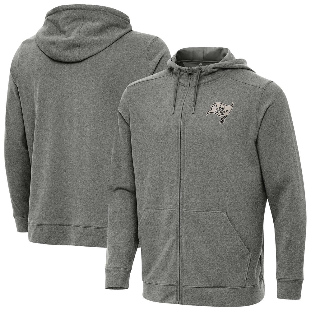 Tampa Bay Buccaneers Antigua Effortless Full-Zip Hoodie Jacket
