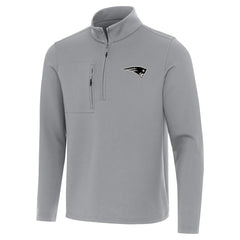 New England Patriots Antigua Insider Quarter-Zip Jacket
