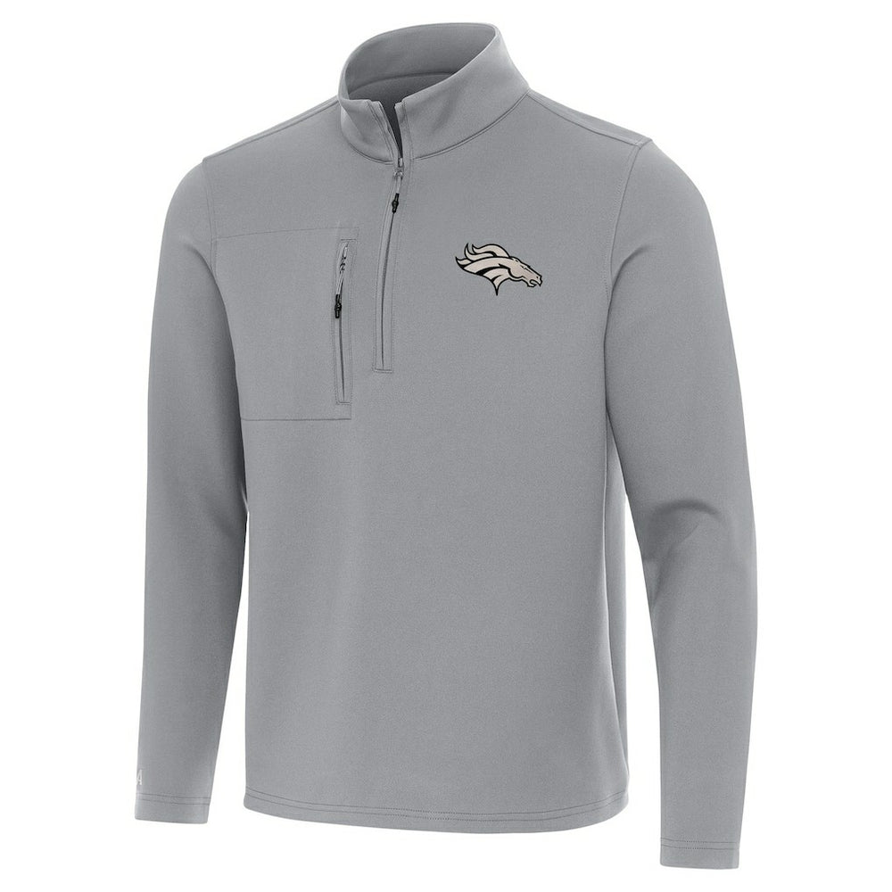 Denver Broncos Antigua Insider Quarter-Zip Jacket