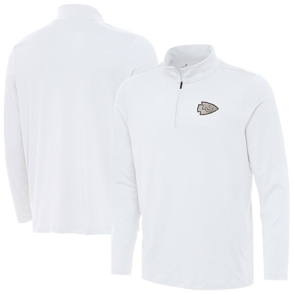 Kansas City Chiefs Antigua Reprocess Quarter-Zip Top