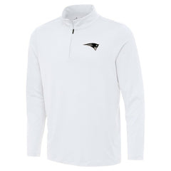 New England Patriots Antigua Reprocess Quarter-Zip Top