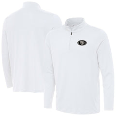 San Francisco 49ers Antigua Reprocess Quarter-Zip Top
