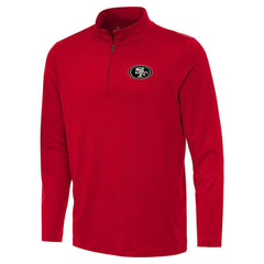 San Francisco 49ers Antigua Reprocess Quarter-Zip Top