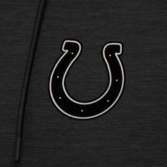 Indianapolis Colts Antigua Spikes Raglan Quarter-Zip Hoodie