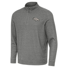 Denver Broncos Antigua Subtle Quarter-Zip Top