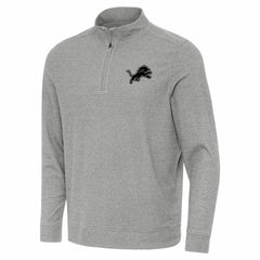 Detroit Lions Antigua Subtle Quarter-Zip Top