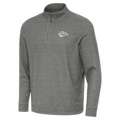 Kansas City Chiefs Antigua Subtle Quarter-Zip Top