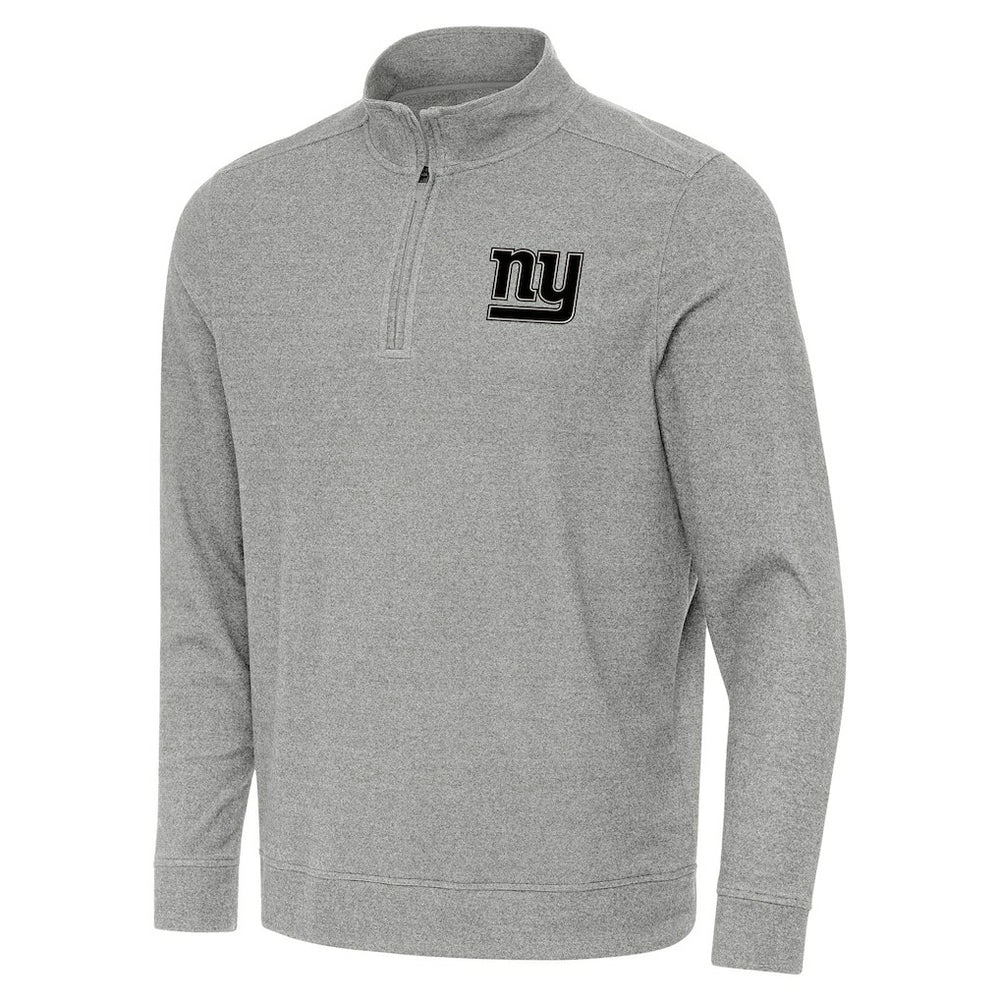 New York Giants Antigua Subtle Quarter-Zip Top