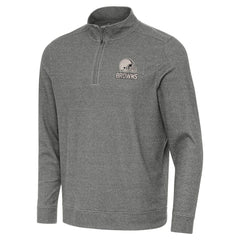 Cleveland Browns Antigua Subtle Quarter-Zip Top