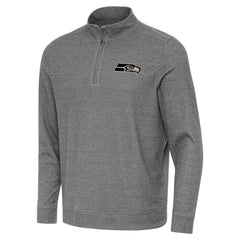 Seattle Seahawks Antigua Subtle Quarter-Zip Top