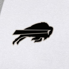 Buffalo Bills Antigua Brushed Carbon Victory Pullover Hoodie