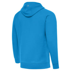 Carolina Panthers Antigua Brushed Carbon Victory Pullover Hoodie