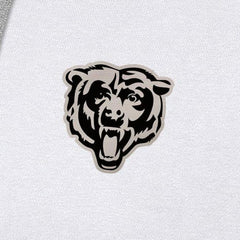 Chicago Bears Antigua Brushed Carbon Victory Pullover Hoodie