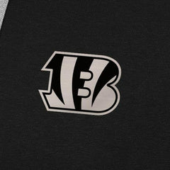 Cincinnati Bengals Antigua Brushed Carbon Victory Pullover Hoodie