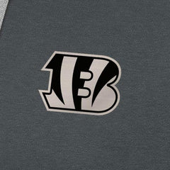 Cincinnati Bengals Antigua Brushed Carbon Victory Pullover Hoodie