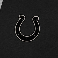 Indianapolis Colts Antigua Brushed Carbon Victory Pullover Hoodie