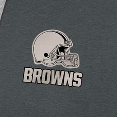 Cleveland Browns Antigua Brushed Carbon Victory Pullover Hoodie