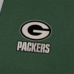 Green Bay Packers Antigua Brushed Carbon Victory Pullover Hoodie