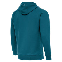 Jacksonville Jaguars Antigua Brushed Carbon Victory Pullover Hoodie