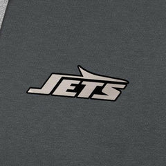 New York Jets Antigua Brushed Carbon Victory Pullover Hoodie