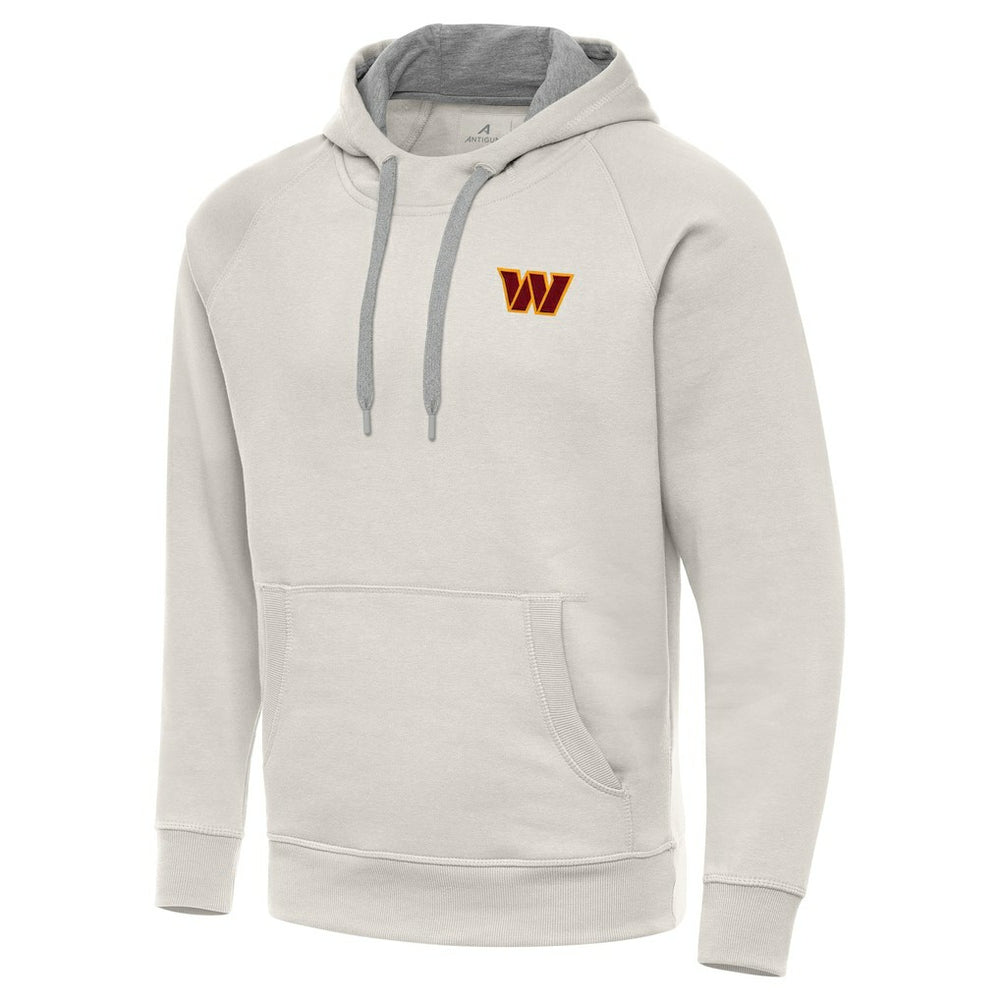 Washington Commanders Antigua Victory Raglan Pullover Hoodie