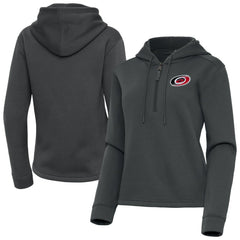 Carolina Hurricanes Antigua Women's Contemporary Quarter-Zip Hoodie Online
