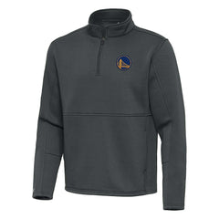 Golden State Warriors Antigua Twist Quarter-Zip Pullover Top - Pewter shop Outlet