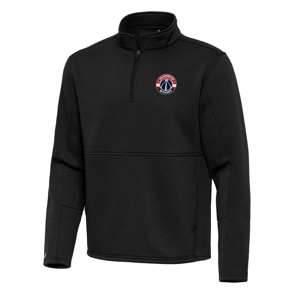 Washington Wizards Antigua Twist Quarter-Zip Pullover Top - Black outlet For Sale