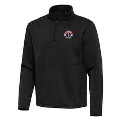 Washington Wizards Antigua Twist Quarter-Zip Pullover Top - Black outlet For Sale