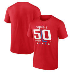 Washington Capitals 50th Anniversary T-Shirt Outlet