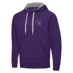 Minnesota Vikings Men's Antigua Victory Full-Zip Hoodie