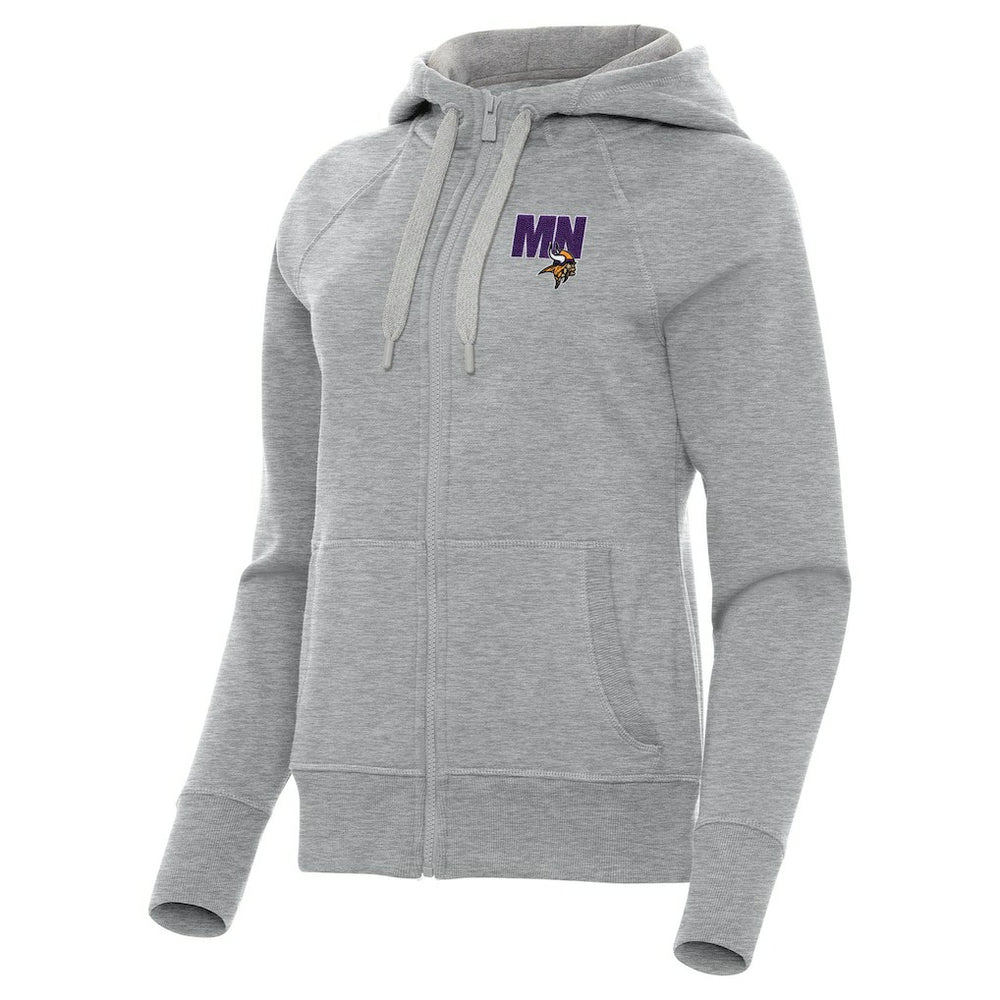 Minnesota Vikings Antigua Women's Victory Full-Zip Hoodie