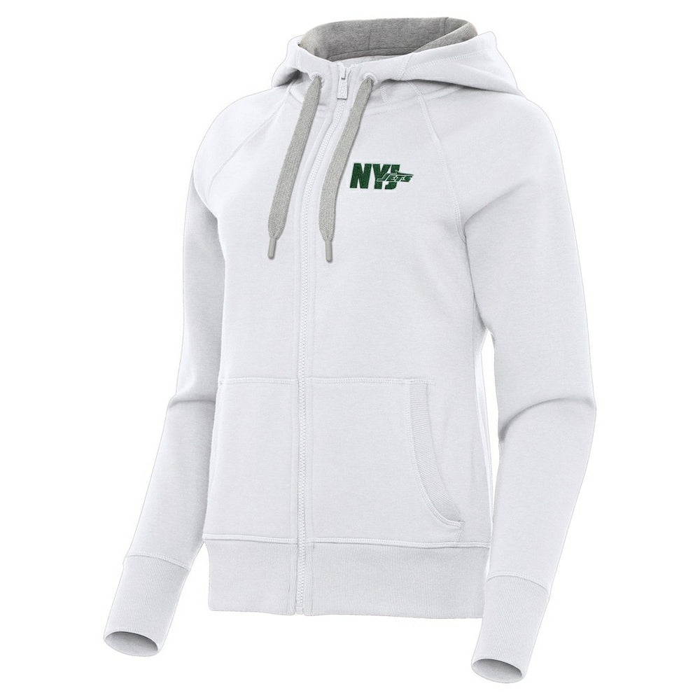 New York Jets Antigua Women's Victory Full-Zip Hoodie