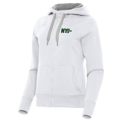 New York Jets Antigua Women's Victory Full-Zip Hoodie