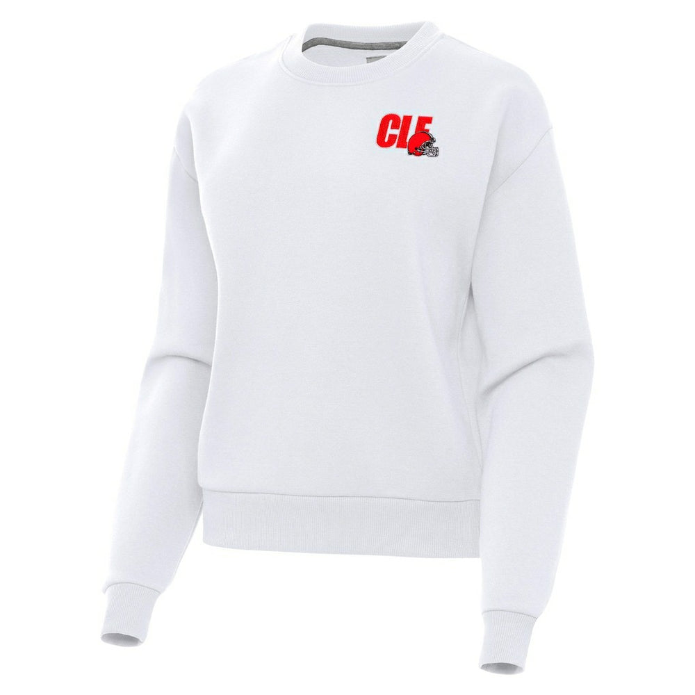 Cleveland Browns Antigua Women's Victory Pullover Sweatshirt