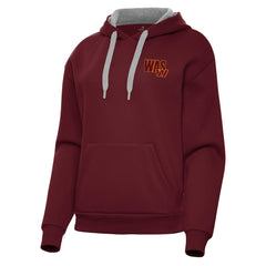 Washington Commanders Antigua Women's Victory Pullover Hoodie