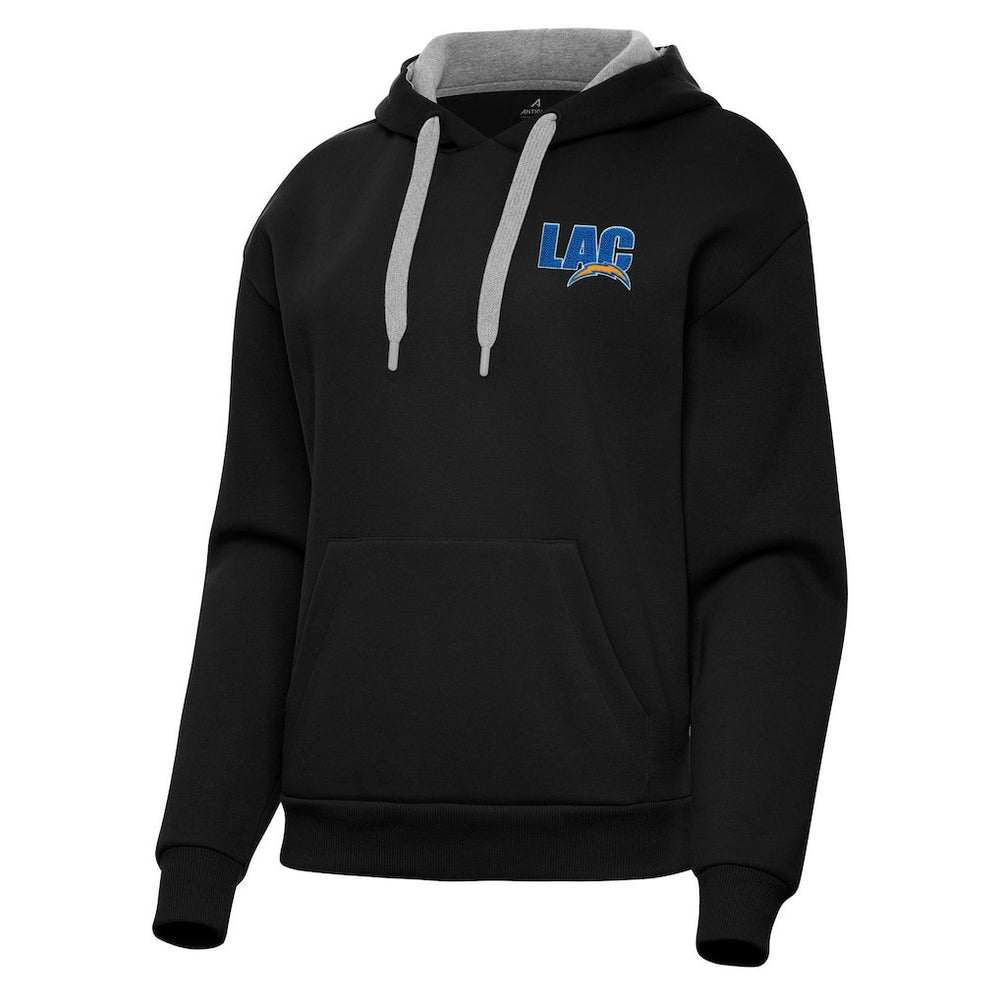 Los Angeles Chargers Antigua Women's Victory Pullover Hoodie