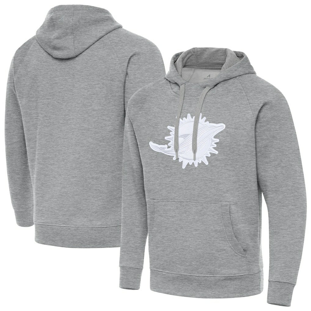 Miami Dolphins Antigua Victory Pullover Hoodie