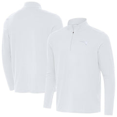 New England Patriots Antigua Intent Quarter-Zip Jacket
