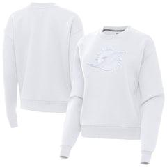 Miami Dolphins Antigua Women's Victory Pullover Sweatshirt