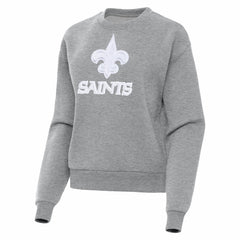 New Orleans Saints Antigua Women's Victory Pullover Sweatshirt