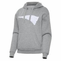 New England Patriots Antigua Women's Victory Pullover Hoodie