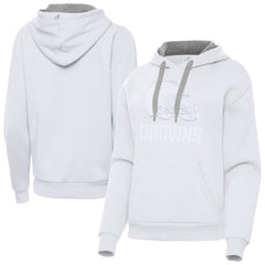 Cleveland Browns Antigua Women's Victory Pullover Hoodie