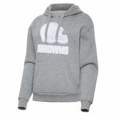 Cleveland Browns Antigua Women's Victory Pullover Hoodie