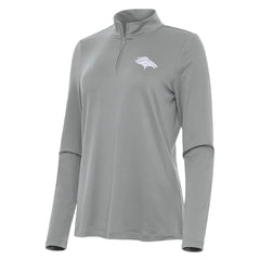 Denver Broncos Antigua Women's Reprocess Quarter-Zip Top