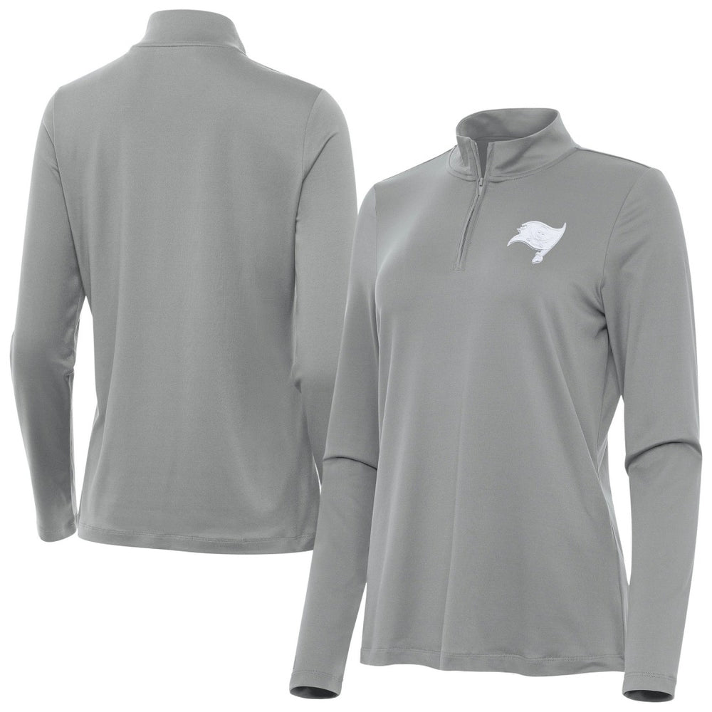 Tampa Bay Buccaneers Antigua Women's Reprocess Quarter-Zip Top